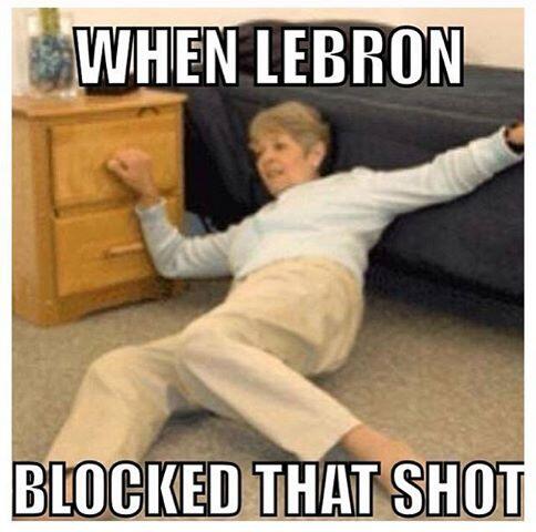 Millmind's tweet photo. Last night block on timmy #heat up http://t.co/x5KUN3rbWq