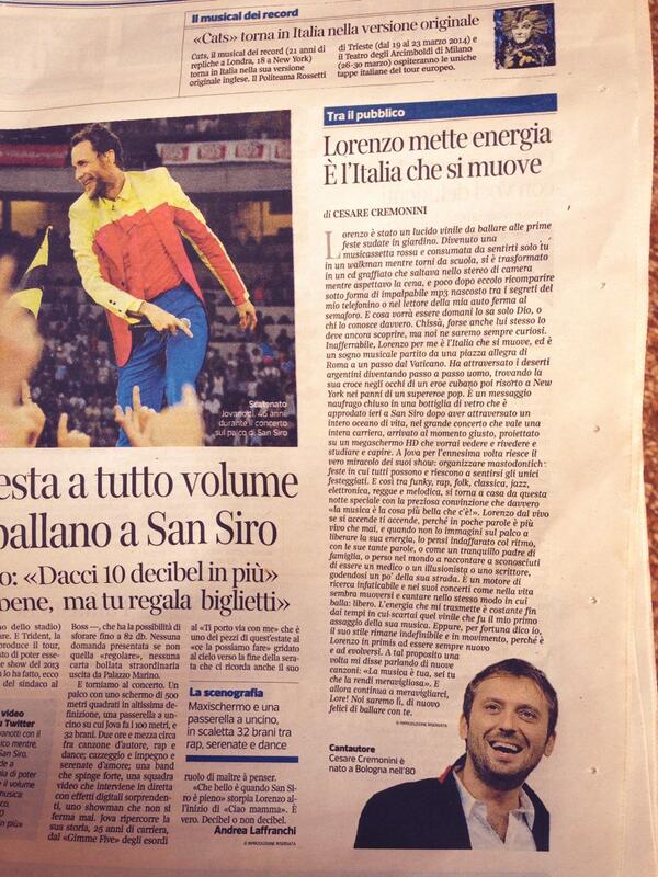 CremoniniCesare's tweet photo. L'Italia che si muove. (E balla!) http://t.co/w7OgiPHzLK