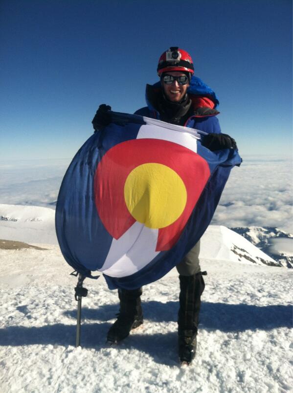 AdventureDadorg's tweet photo. A successful ascent of Mt. Rainier! 14,410' and ready for more. http://t.co/ZYLs0o5dWv for updates. #mtrainier http://t.co/uOO2N4bR9O