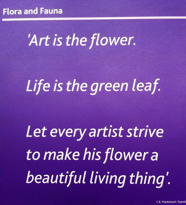 inspiration from charles mackintosh-art, architecture & sustainability: respect for our living space-ArtGlasgow