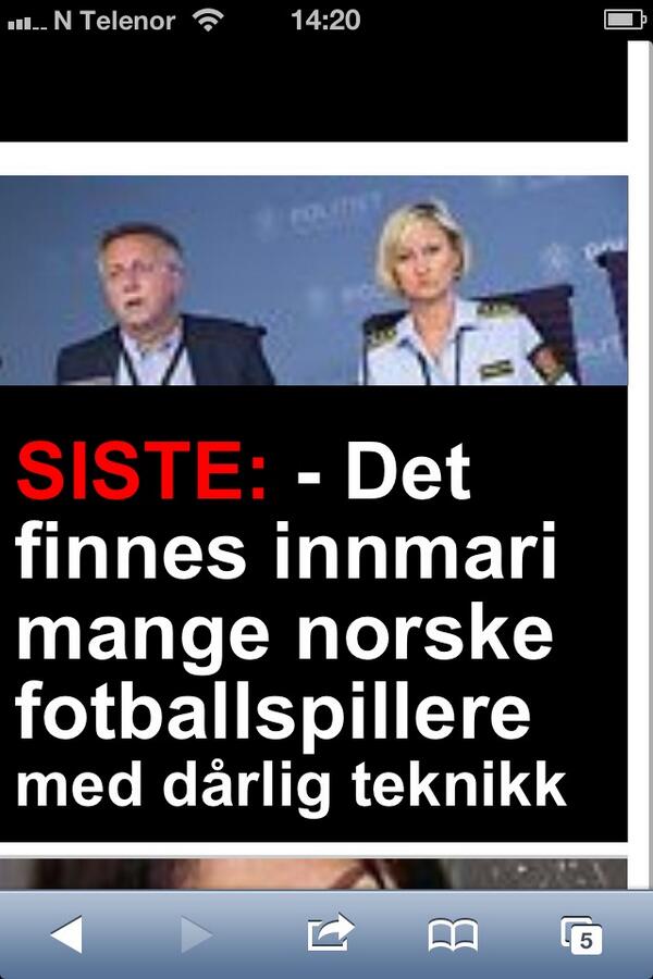 papirduk's tweet photo. Siste nytt fra @oslopolitiops og @NettavisenSport http://t.co/MUOPT2vNXQ
