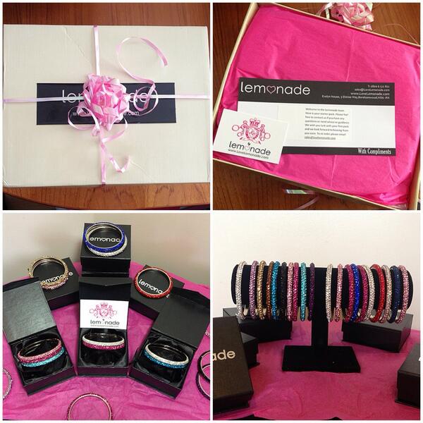 Katie Price Bangles have arrived to sell in my Store! Thank you <a href="/MissKatiePrice/">Hilton World</a> and <a href="/wwwLoveLemonade/">Love Lemonade</a> sooo pretty! 💗