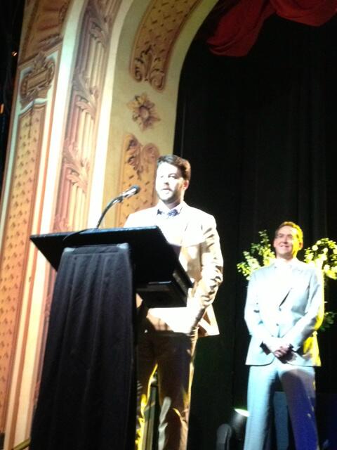 DavisandWarshow's tweet photo. @IndependenceLED accepts an @UrbanGreenNY Ebie award for their work on our LED Retrofit.  Congratulations! http://t.co/O3TmtVbzwx