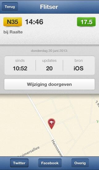 ferencehulshof's tweet photo. Flitser op de N35 bij hmp 17.5 http://t.co/QVj3udmHWz http://t.co/F7vQOHCLFL