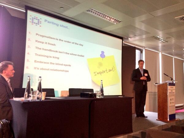 EmilyJaneReed's tweet photo. Fascinating fresh approach to crisis comms from Experian's Director of Corp Comms &amp; CR James Russell #PRWeekCrisis http://t.co/TiZm5cejQm