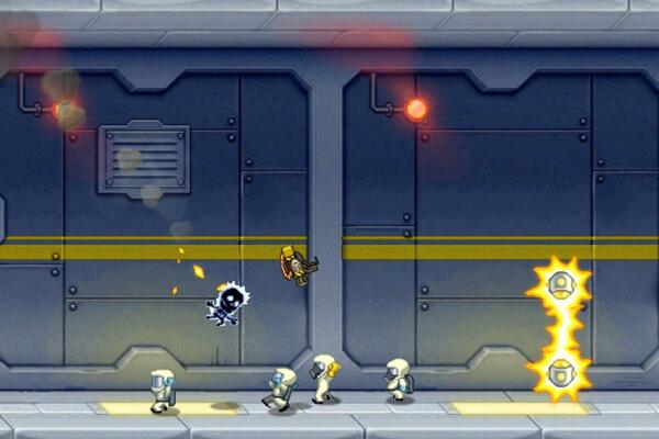 waisaboy's tweet photo. I just flew 149m in a brilliant game of Jetpack Joyride on iPhone. Bamm http://t.co/l1T745bk1d http://t.co/Y7wHoUCZMj