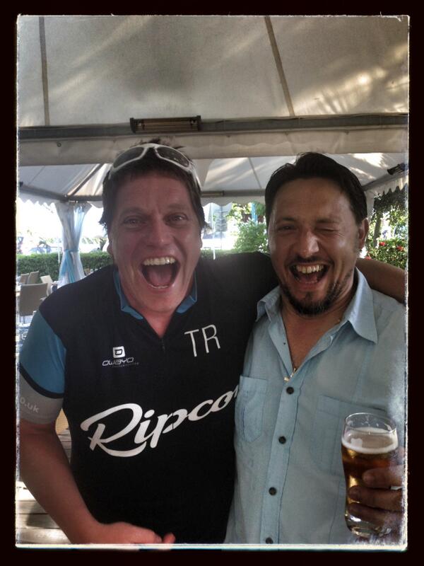 trevesaid's tweet photo. I may not be quickest up hill &amp; slow down them but there’s no one better in the bar. Thanks @PelotonBob #ripcoralps http://t.co/tBBO2MnoWN