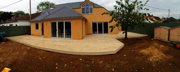 OKDBBQANDDECK's tweet image. Here is last weeks decking project! Millboard composite! #decking #summer #getintouch