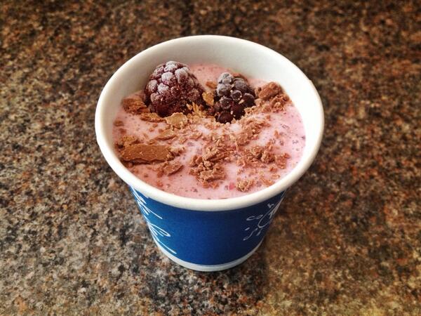 #BlackForestGateau berries and chocolate, YUM!