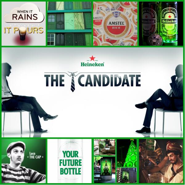 Heineken's tweet photo. RT @HeinekenCannes Fearless creativity 'As soon as you see something powerful you want to go for it' #uncapcreativity http://t.co/5LvoX4SdYX