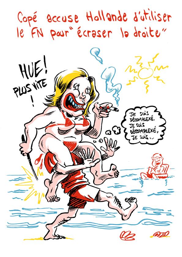 "Le #FN instrumentalisé par Hollande"dixit Copé. La droite décompléxé ET paranoiaque, ça serait pas le FN? #suisperdu