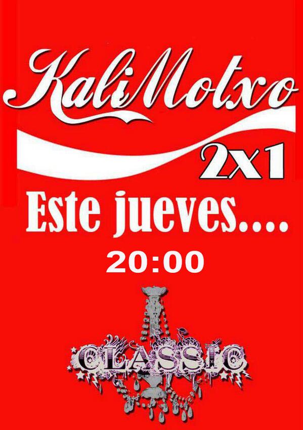 Hoy disfruta de nuestro primer dia 2x1 en calimocho,disfrutando de nuestra seleccion..