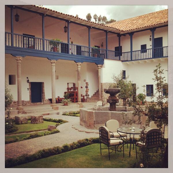 ballagustina's tweet photo. #PalacioNazarenas, Cuzco, Peru http://t.co/qOwz7thvfS