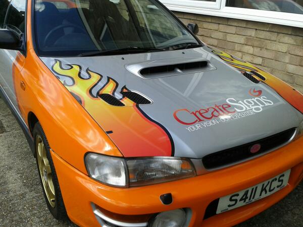 Create Signs tweet media