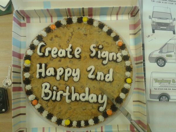 Create Signs tweet media