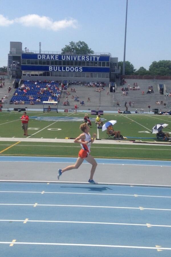 clemsonxc's tweet photo. Jack finishes All American and 4th in the steeplechase at USA juniors. #USATF http://t.co/ZthQyJD1Dr