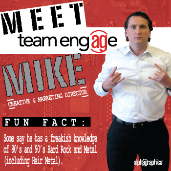 Some folks have requested to "see" Team Eng(ag)e within our social media efforts - to that - meet Mike ... #AG