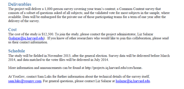 Part 2 of the details!  #CCES (2/2)