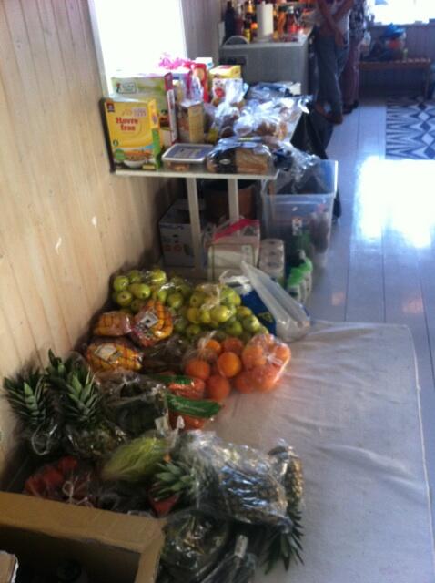 AegirRacing's tweet photo. Well I think we may have enough fresh fruit and veg http://t.co/06qGC2fDlG