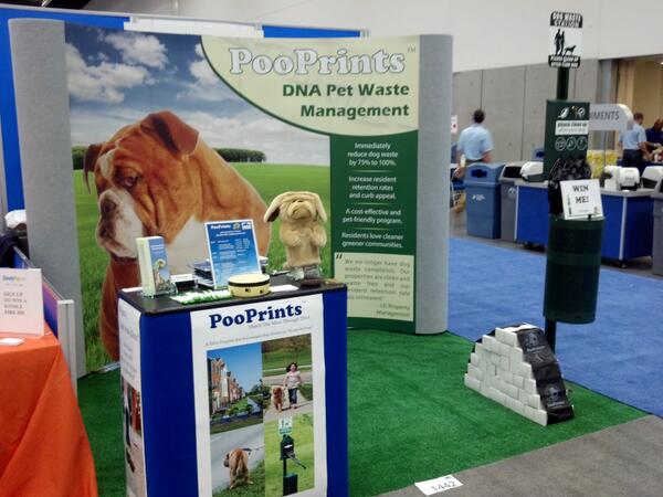 DogPawsofTexas's tweet photo. Stop by the PooPrints booth (#1442) at the NAA Expo! #pooprints #NAAEduConf http://t.co/UagXPMNuYw