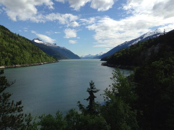 HudsonsTakeAK's tweet photo. Near Dyea, gold rush start to the Chilkoot pass http://t.co/O1hyL161wb