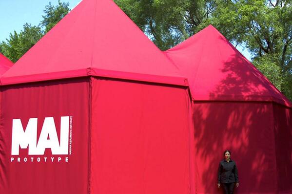 Marina Abramović Institute tweet media
