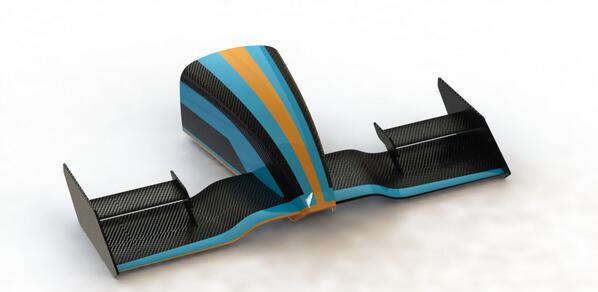SolidWize's tweet photo. A little rendering fun #solidworks #abusingthenewintern http://t.co/OVcnzaw49U
