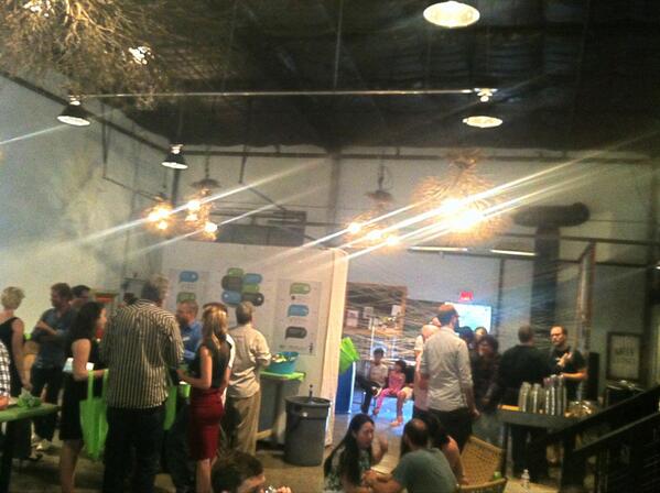 Workin it at @9terrains launch party. #9t