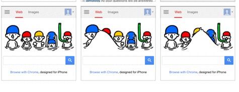 chrysseiscool's tweet image. I&apos;m late I&apos;m sure.. But this is too cute-! #Googlehomepage
