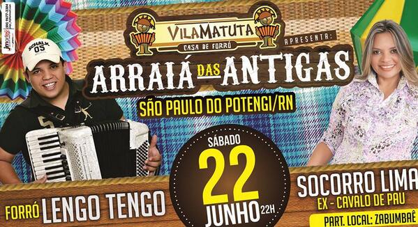 NetoNunes23's tweet photo. Arraiá da vila matuta e sucesso total!!!! @cyromidia http://t.co/qXWsHjjSoP