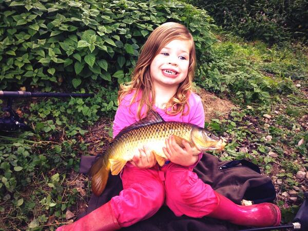 Think the daughters hooked now! New fishing buddy for me : )