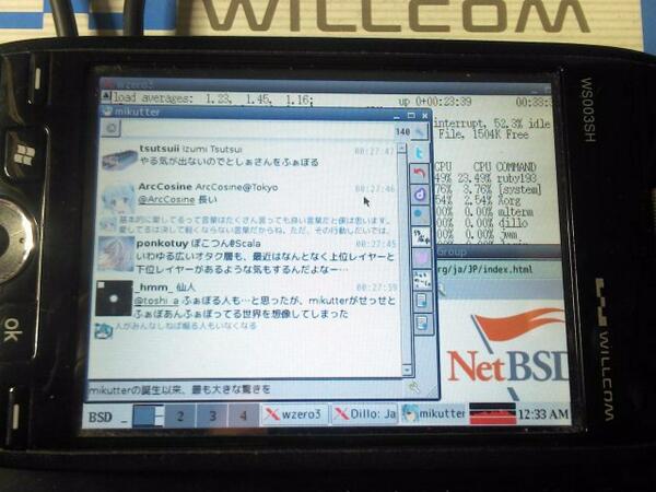 Netbsd Hpcarm 6 1 W Zero3 ておくれlive Image