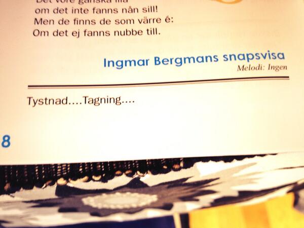 copetersson's tweet image. Briljant för oss tondöva #nubbe #skål