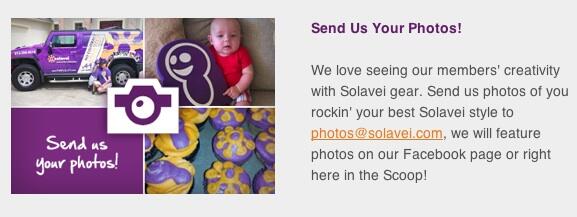 TheyPayMyBill's tweet photo. #Solavei wants to know! Whether you're a new or 'veteran' member of Solavei, be sure to send in p... http://t.co/oib9vabDFp