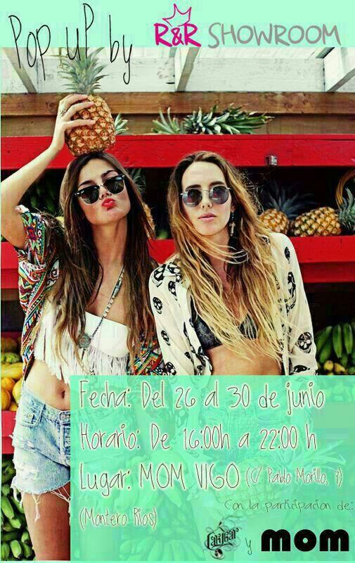 MomVigo's tweet photo. Atención! Este miércoles se inaugura a las 20:00 la Pop-up Store en mom! Gran variedad de ropa y complementos! http://t.co/k64El59N6a