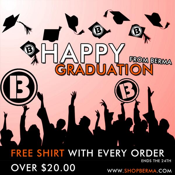 BermaClothing's tweet photo. HAPPY GRADUATION !!! http://t.co/zF474LLe3l
