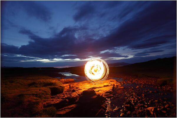 portraitsskye's tweet image. Midsummer/solstice sunrise one year ago #Skye #BBCMidsummer