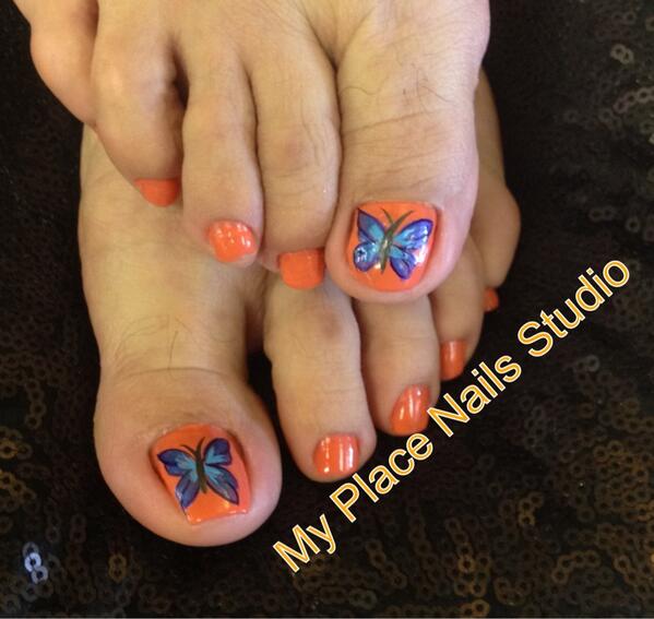 BYNGONails's tweet photo. #nails #sandiego must show this tweet for today's pedi deal http://t.co/IztaYdXWOE