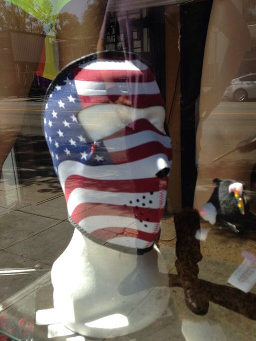 4th of July attire suggestion. #friskyfriday #weho http://t.co/HIPLV506MS<a href="/tag/friskyfriday"class="tags">#friskyfriday</a><a href="/tag/weho"class="tags">#weho</a>