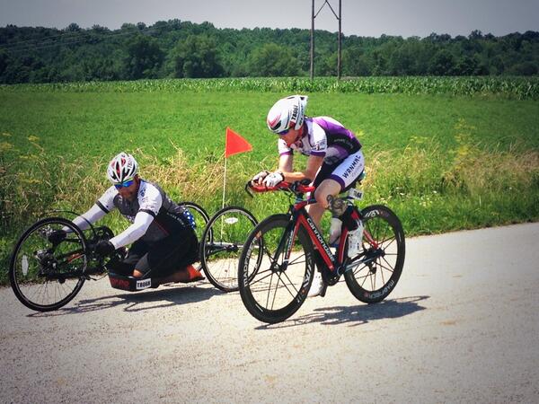 WRBRAAM's tweet photo. Another flawless transition! @Nate_Brown86 @WRBRAAM #RAAM2013 #WRBRAAM http://t.co/hvRS3evrVj