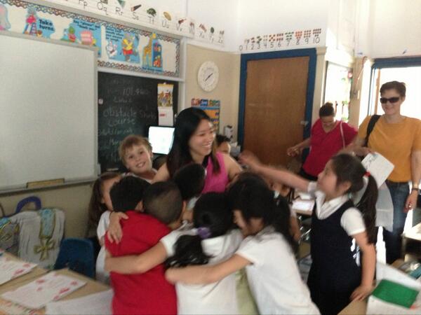 McCallSchool's tweet photo. Ms Sei's first grade class thanking her for an amazing year!  We're going to miss you Ms. Sei!!!! http://t.co/28vmahDho3