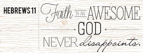 4HisGloryWM's tweet photo. Now faith is confidence in what we hope for and assurance about what we do not see
- Hebrews 11:1 http://t.co/VOg4mfg1Ri