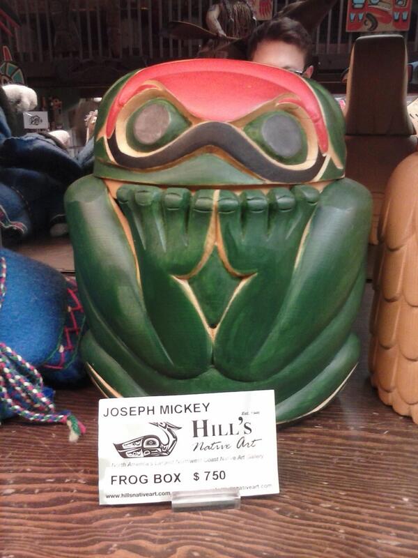 mathsomething's tweet photo. Found a sweet native art frog box. Makes our per/box @FROGBOX pricing look even more affordable! http://t.co/mY34UY6vaS
