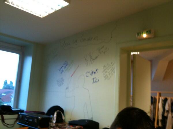 Le mur du souvenir...!