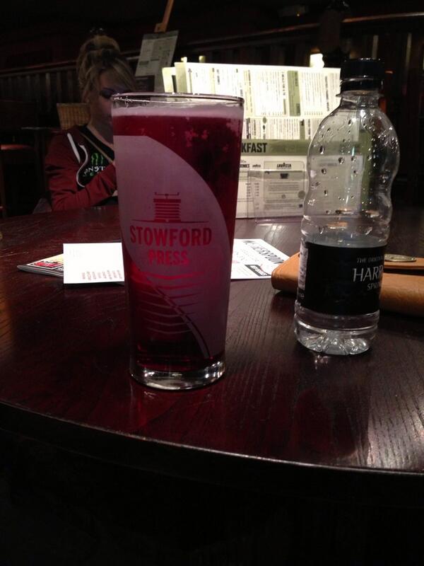 blackeyedrob's tweet photo. Cheers! #wellearned #press http://t.co/rl67GjMQSi