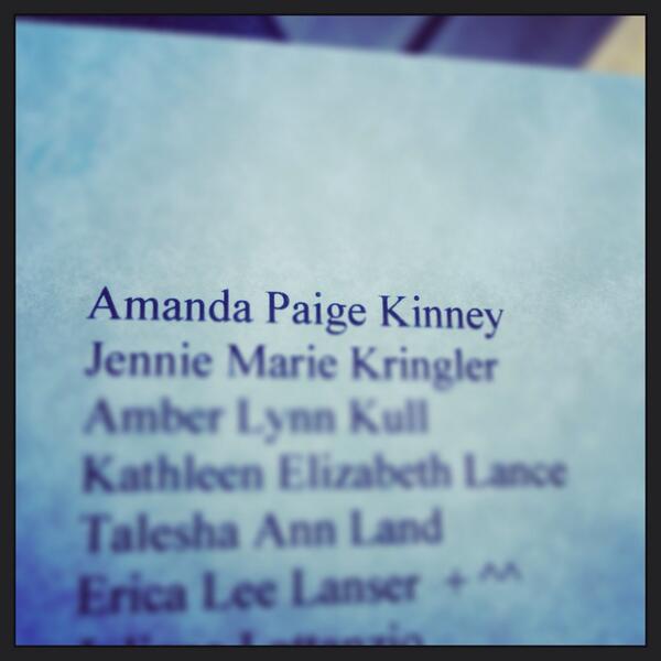 pastorkurtk's tweet photo. Sissy Bean, my baby, graduates tonight!  My heart breaks and rejoices at the same time. http://t.co/RfOeMc0v0Y