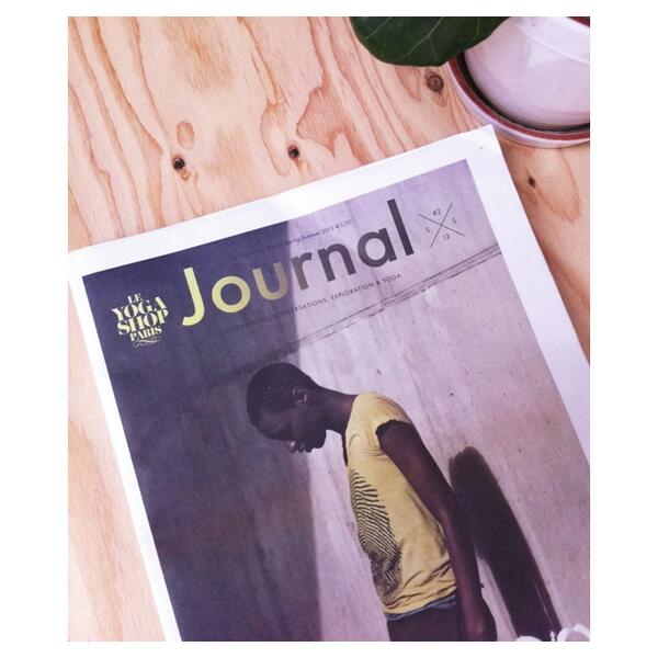 Just  in from Paris: the large-format Journal by Le Yoga Shop. Art, fashion, essays, interviews, and, yes, yoga.