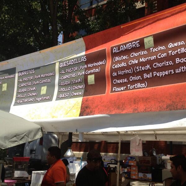 KitchenLittleOh's tweet image. Alambre looks good!  At Goodale Park.