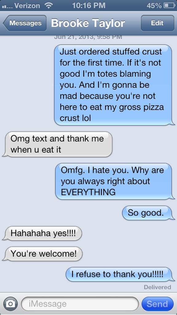Kad1337's tweet image. Ughhh @BrookeRadio why are you always right about everything?! #BFFProblems #SoGood