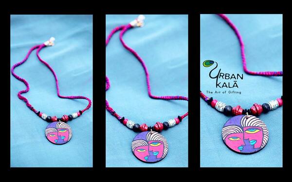 UrbanKala's tweet photo. Face pendent #Neck-Piece now available at #UrbanKala http://t.co/2bHItFl6Kc